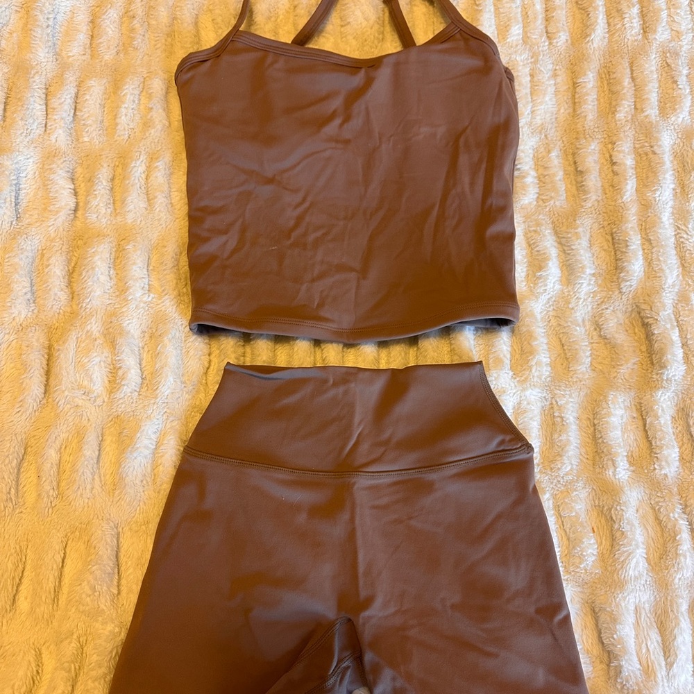 Brown Tank Top